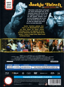 Jackie Brown - 2-Disc Limited Uncut Mediabook von '84 Entertainment - Limitiert auf 300 Stück & nummeriert - DVD & Blu-ray - Cover C - Neu & OVP